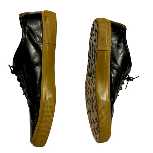 FRYE Ludlow Bal Oxford Sneakers Mens Size 10 Black Leather Shoes, - Picture 9 of 11